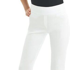 Rekucci White Pants - Women’s Size 12 - Dress Pants - Work Pants - Straight Leg